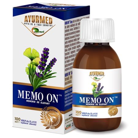 Sirop Memo On, 100 ml, Ayurmed
