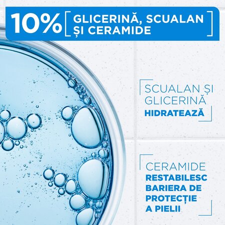 Crema cu efect fortifiant pentru fata si corp Ceramide Protect, 400 ml, Mixa 573066