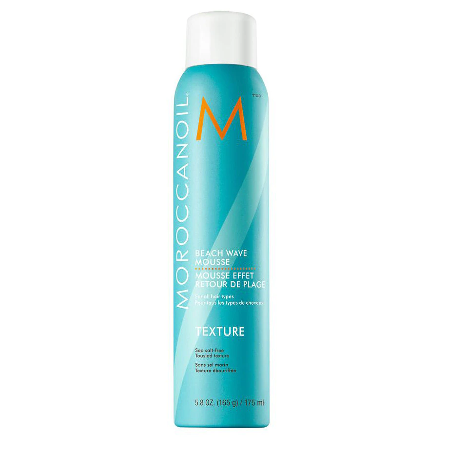 Spuma texturizanta cu efect rebel Beach Wave Mousse, 175 ml, Moroccanoil