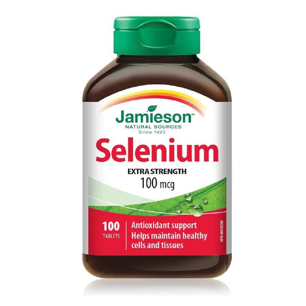 Seleniu forte, 100 mcg, 100 tablete, Jamieson