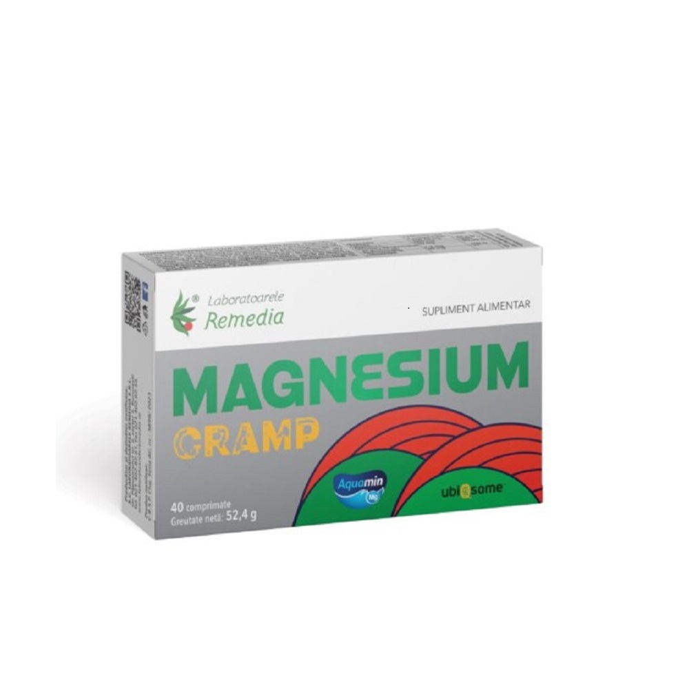 Magnesium Cramp, 40 comprimate, Remedia