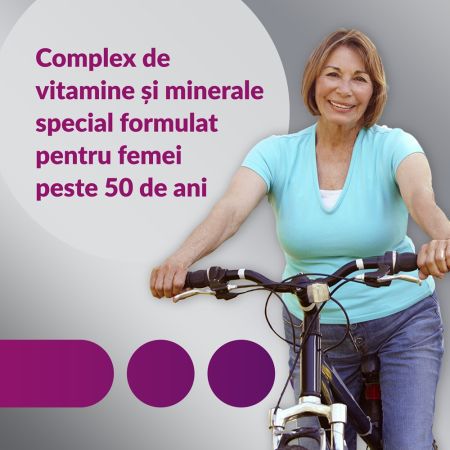 Centrum Silver 50+ pentru femei, 60 comprimate, Haleon 666271