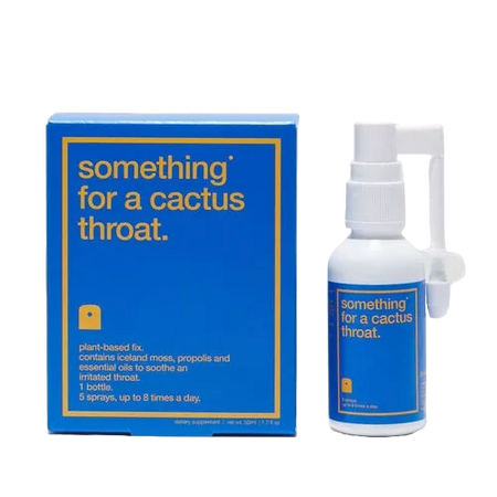 Spray pentru gat Something for a Cactus Throat, 50 ml, Biocol Labs