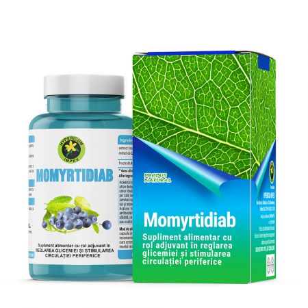 Momyrtidiab, 60 capsule, Hypericum