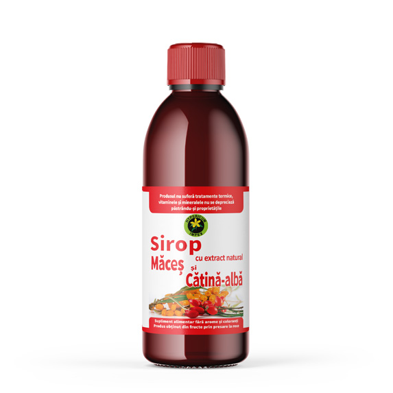 Sirop cu catina cu macese, 500 ml, Hypericum