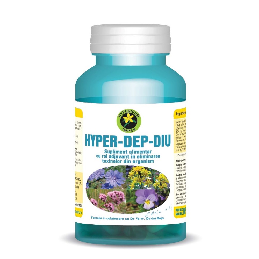 Hyper-Dep-Diu, 60 capsule, Hypericum