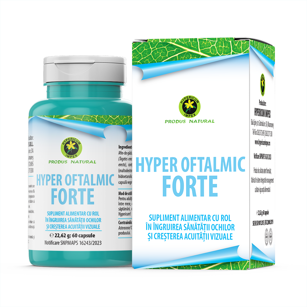 Hyper Oftalmic Forte, 60 capsule, Hypericum