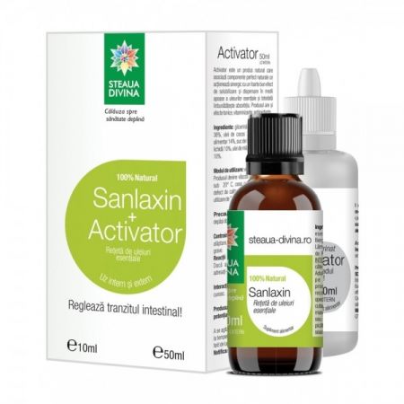 Sanlaxin + Activator, 10+50 ml, Steaua Divina