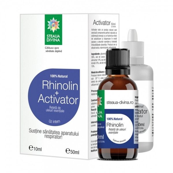 Rhinolin + Activator, 10+50 ml, Steaua Divina