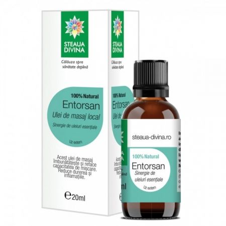 Entorsan ulei de masaj, 20 ml, Steaua Divina