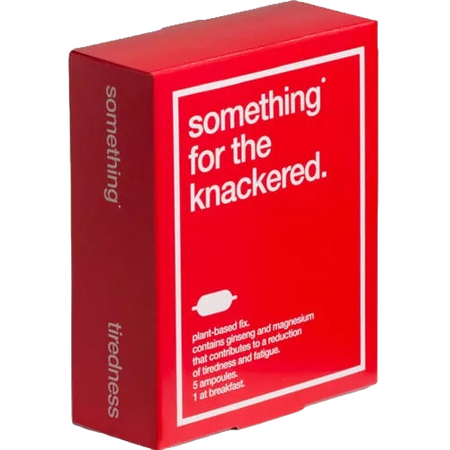 Fiole pentru oboseala Something for the knackered, 5 fiole x 15 ml, Biocol Labs