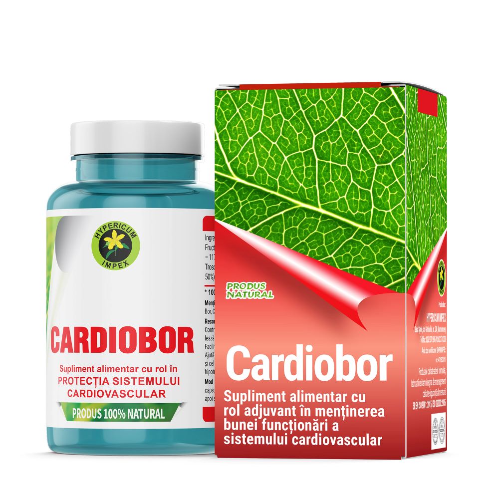 Cardiobor, 60 capsule, Hypericum