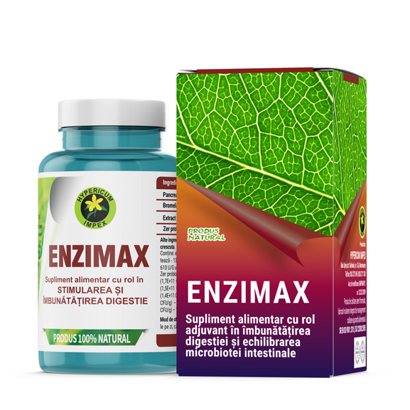 Enzimax, 60 capsule, Hypericum