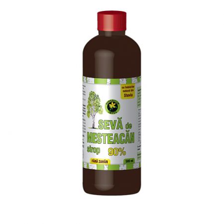 Sirop seva de mesteacan fara zahar, 500 ml, Hypericum