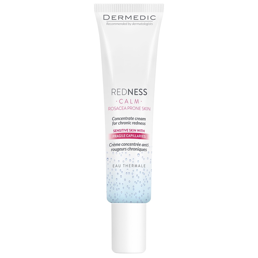 Crema concentrata pentru cuperoza severa Redness Calm, 40 ml, Dermedic