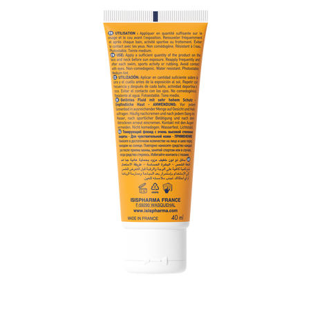 Fluid nuantator SPF 50+ UVEBLOCK Tinted Fluid, 40 ml, Isis Pharma 632905