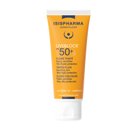 Fluid nuantator SPF 50+ UVEBLOCK Tinted Fluid, 40 ml, Isis Pharma
