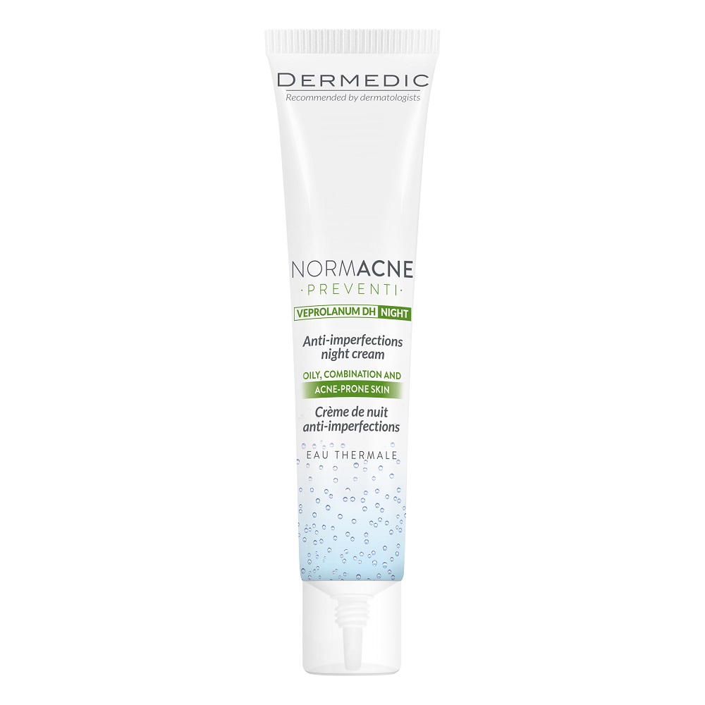 Crema de noapte anti-imperfectiuni Normacne, 40 ml, Dermedic