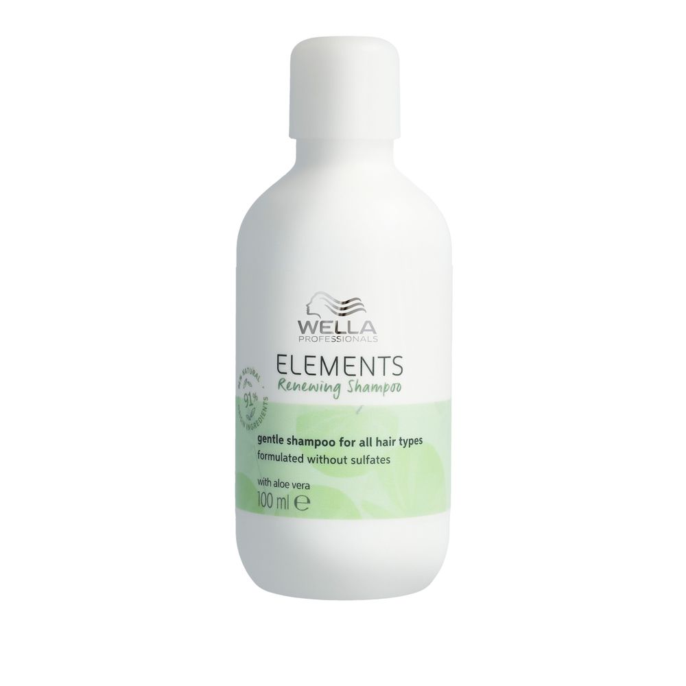 Sampon vegan pentru toate tipurile de par, Elements Renewing, 100 ml, Wella Professionals