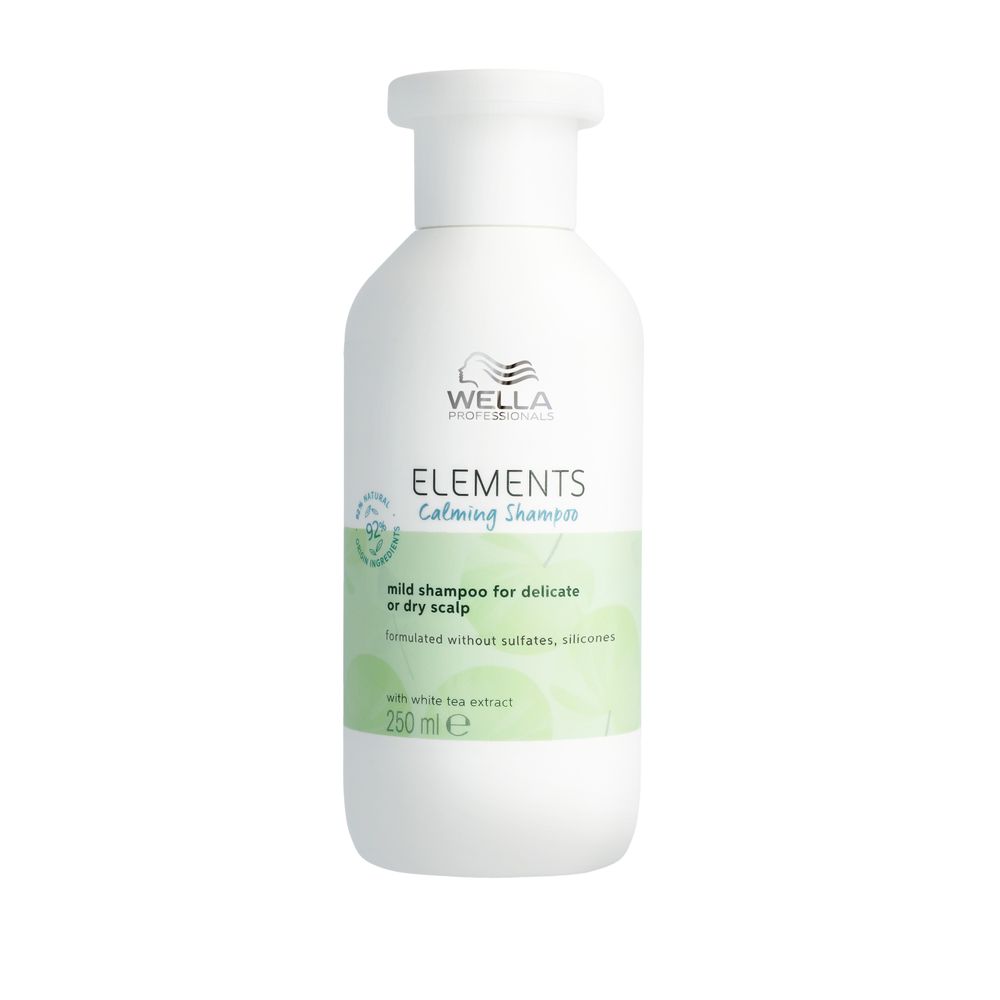 Sampon vegan pentru scalp uscat si sensibil, Elements Calming, 250 ml, Wella Professionals