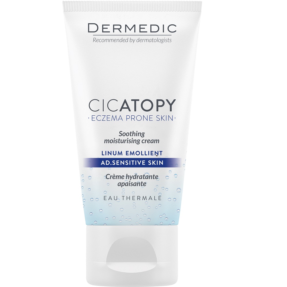 Crema calmanta hidratanta pentru fata Cicatopy, 50 ml, Dermedic