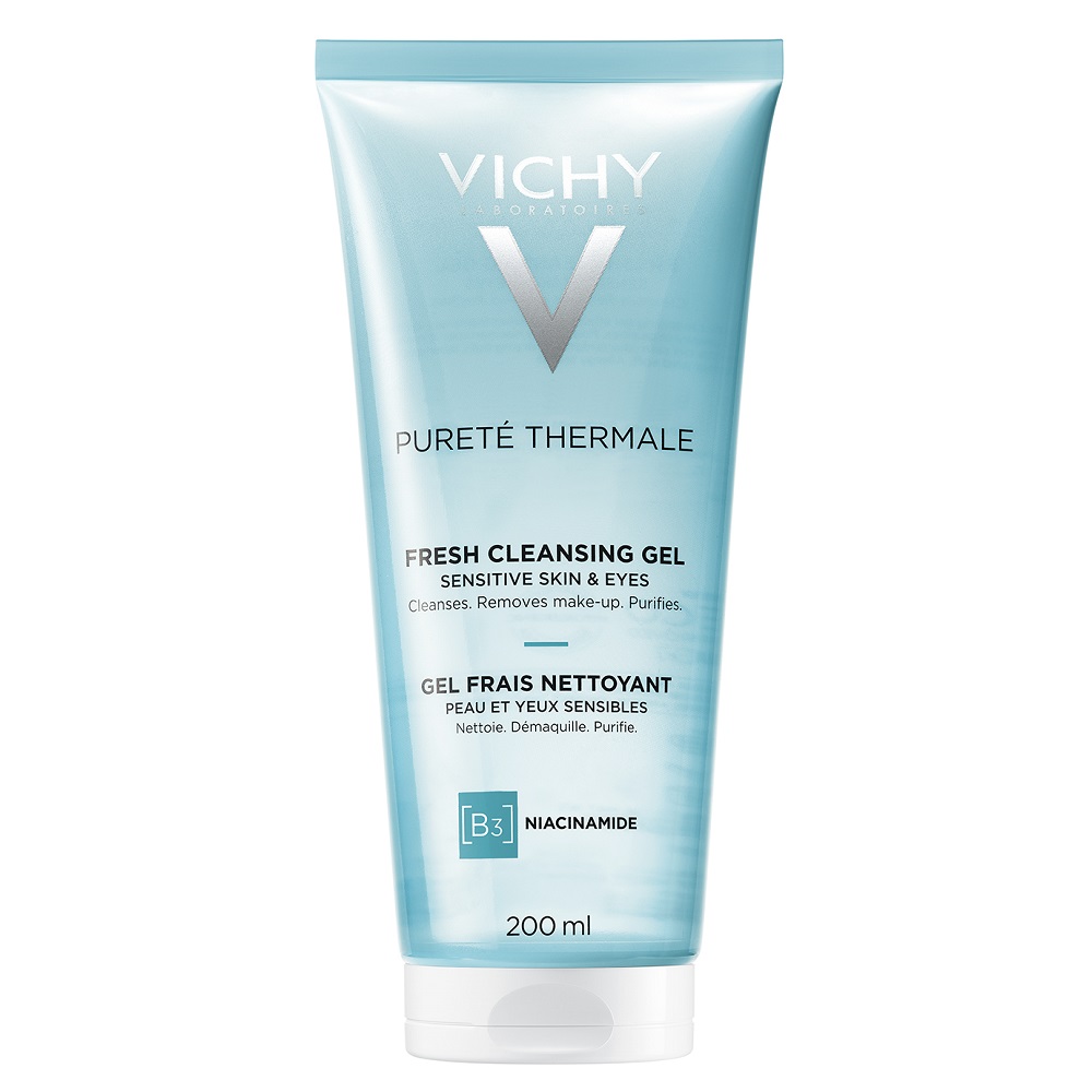 Gel de curatare cu efect de prospetime Purete Thermale, 200 ml, Vichy