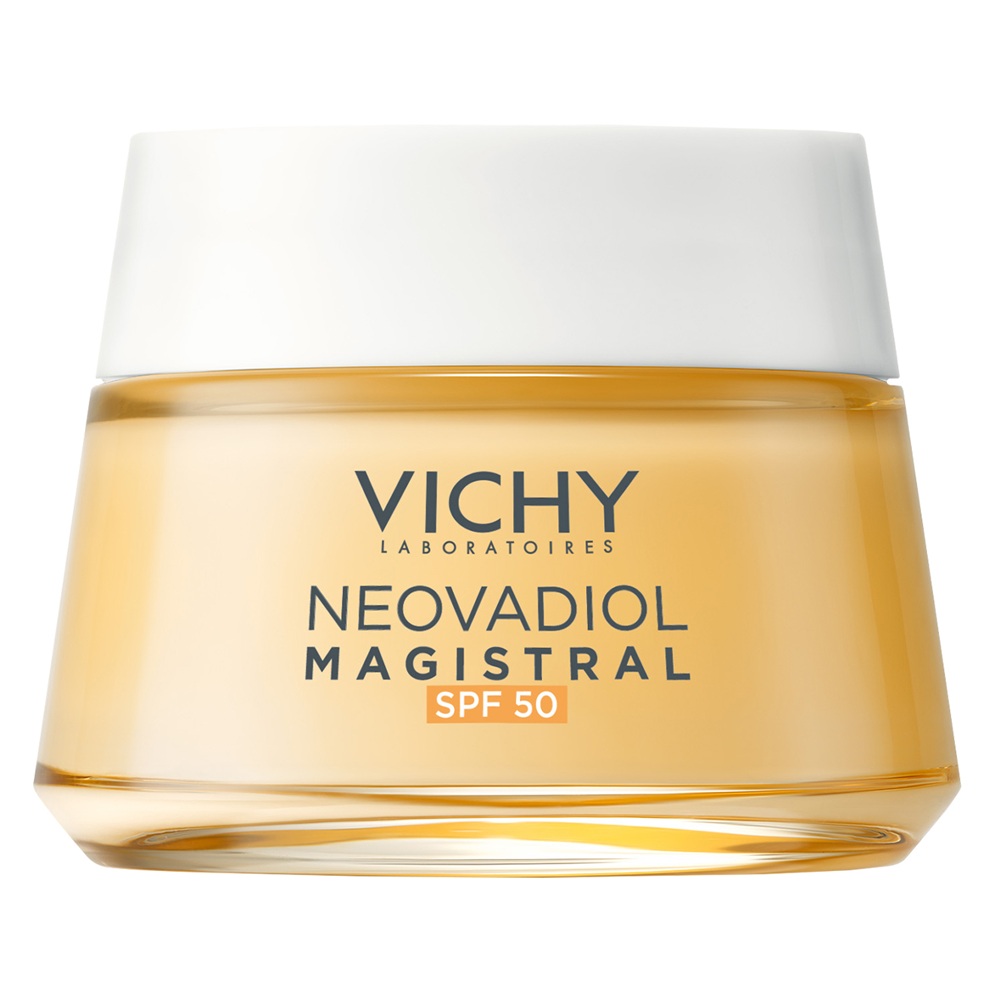 Crema de zi cu efect de fermitate si anti-pete pigmentare brune SPF 50 Neovadiol Magistral, 50 ml, Vichy