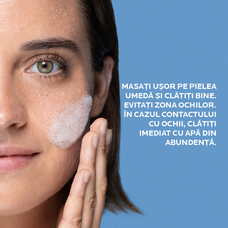 Rezerva Gel spumant de curatare purifiant pentru ten gras cu tendinta acneica Effaclar +M, 400 ml, La Roche-Posay 574365