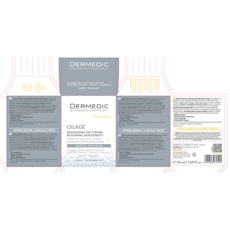 Crema nutritiva de zi pentru fata Oilage, 50 ml, Dermedic 707796