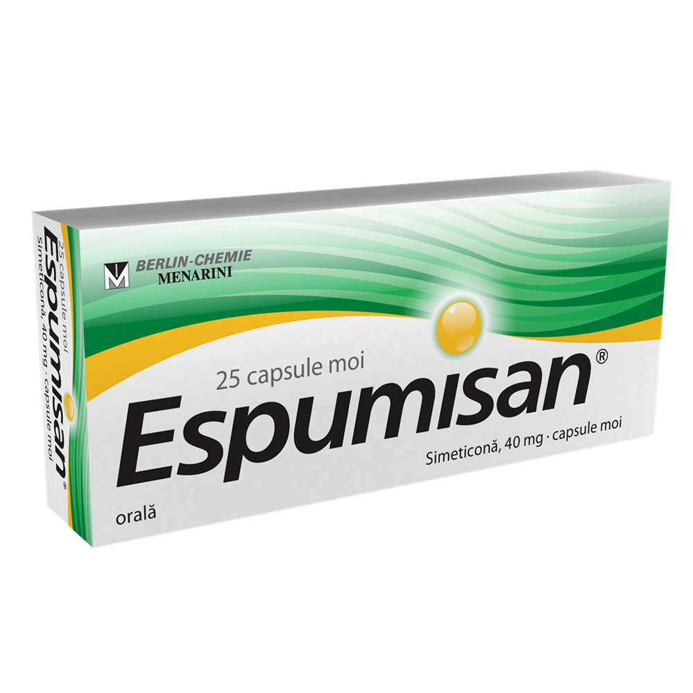 Espumisan, 40 mg, 25 capsule, Berlin-Chemie Ag