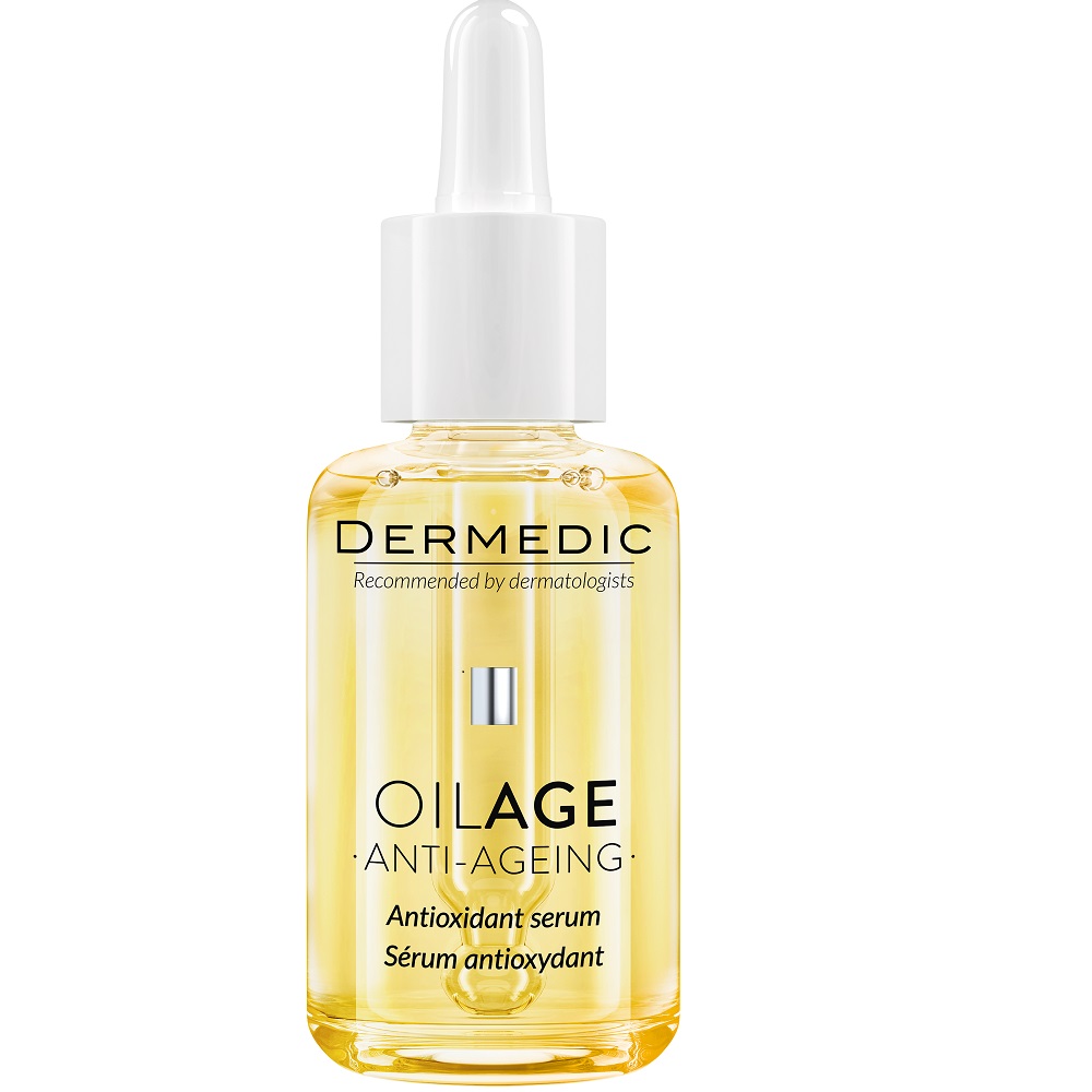 Ser antioxidant pentru fata Oilage, 30 ml, Dermedic