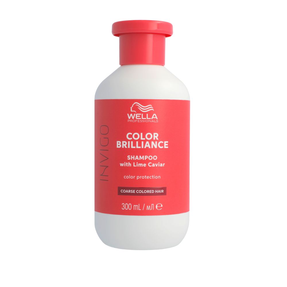 Sampon pentru par vopsit cu fir gros Invigo Color Brilliance, 300 ml, Wella Professionals