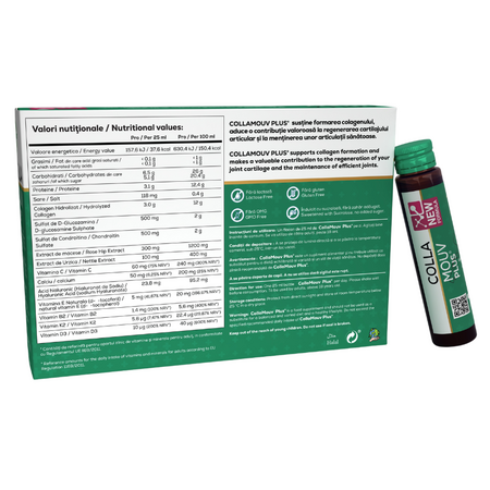 Collamouv Plus, 14 fiole x 25 ml, Bayerische Heilmittel Wissenschaften 742907