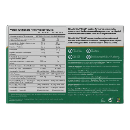 Collamouv Plus, 14 fiole x 25 ml, Bayerische Heilmittel Wissenschaften 742870