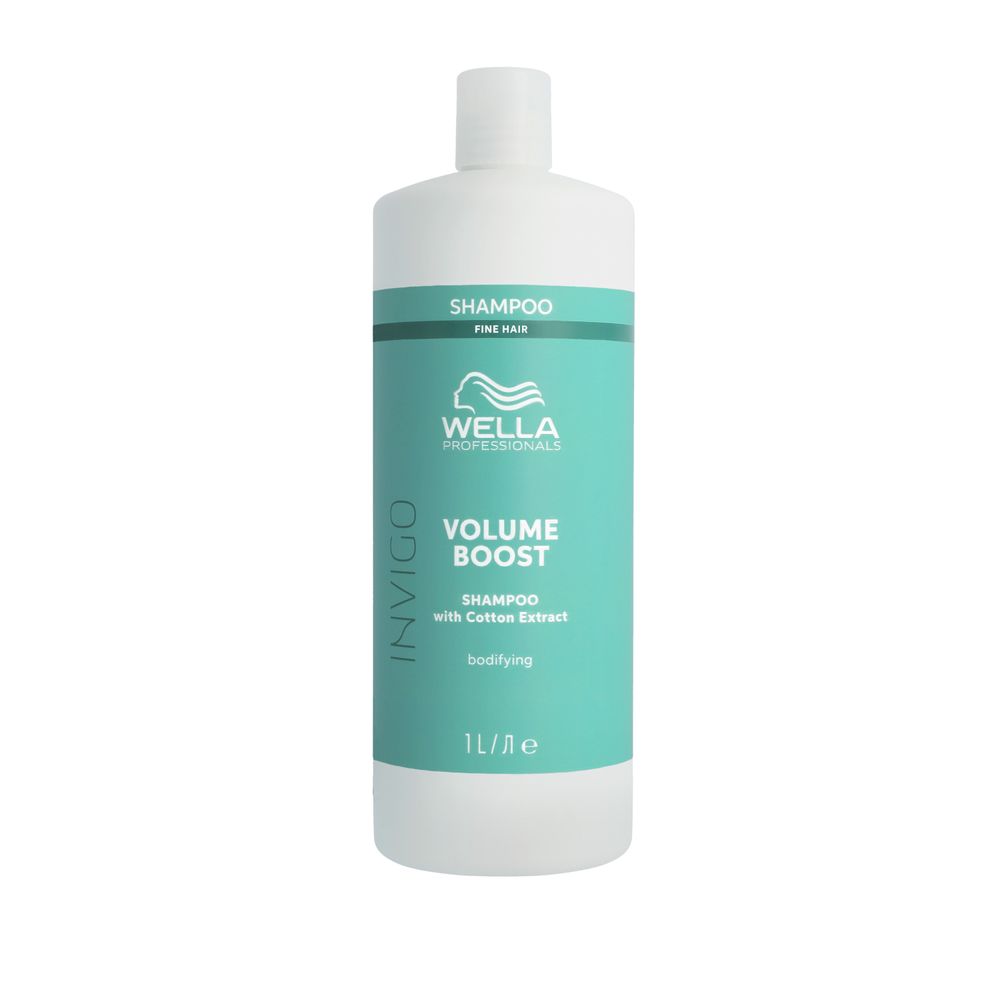 Sampon pentru par lipsit de volum, Invigo Volume Boost, 1000 ml, Wella Professionals