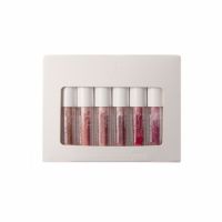 Set de mini-tinturi pudra pentru buze, 6 nuante, Cle