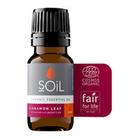 Ulei esential din frunze de Scortisoara 100% Organic, 10 ml, SOiL