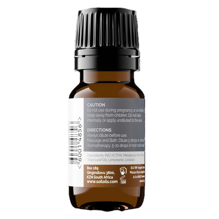 Ulei Esential Arbore de Ceai Pur 100% Organic, 10 ml, SOiL  719389