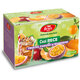 Ceai rece cu fructul pasiunii si mandarine, 12 plicuri, Fares 621005