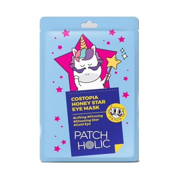 Masca pentru zona ochilor Costopia Honey Star, 1 pereche x 1.5 g, Patch Holic