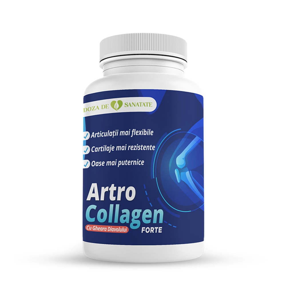 Artro Collagen Forte, 30 capsule, Doza de Sanatate