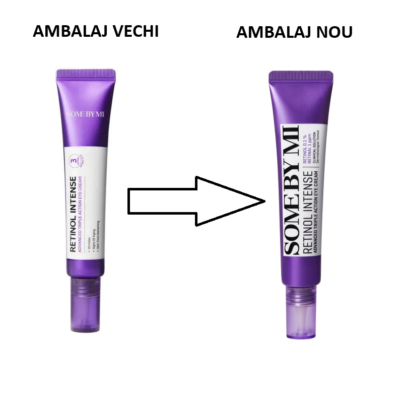 Crema contur ochi anti-imbatranire cu retinol, 30 ml, Some By Mi