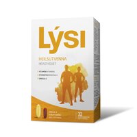 Ulei de peste Omega 3 cu multivitamine Health Duet, 32 doze, Lysi