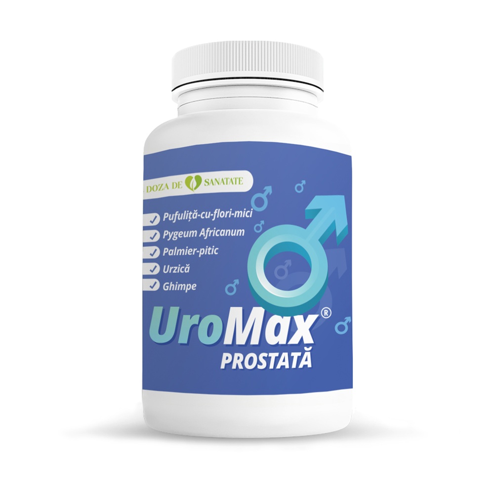 Uromax Prostata, 30 comprimate, Doza de Sanatate