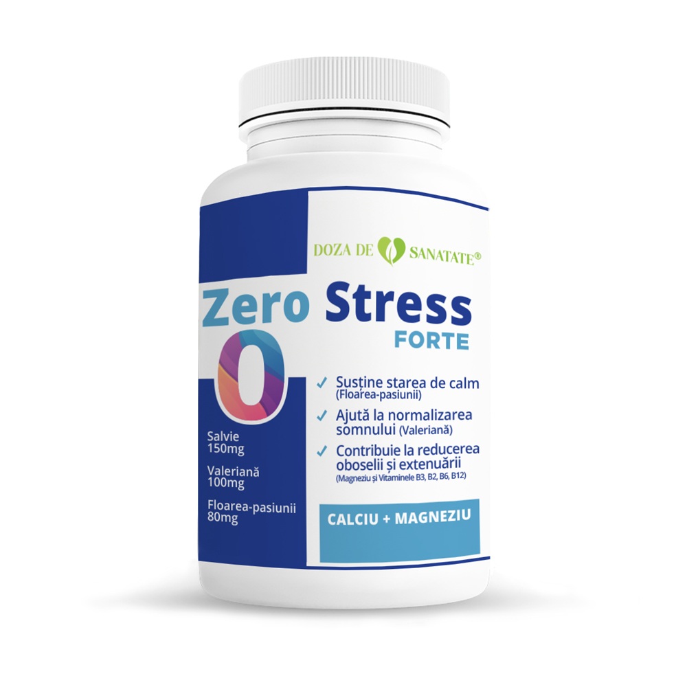 Zero Stress Forte, 30 comprimate, Doza de Sanatate