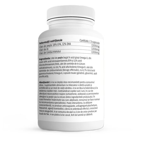 BioOmega 369 Forte, 40 capsule, Doza de Sanatate 601398