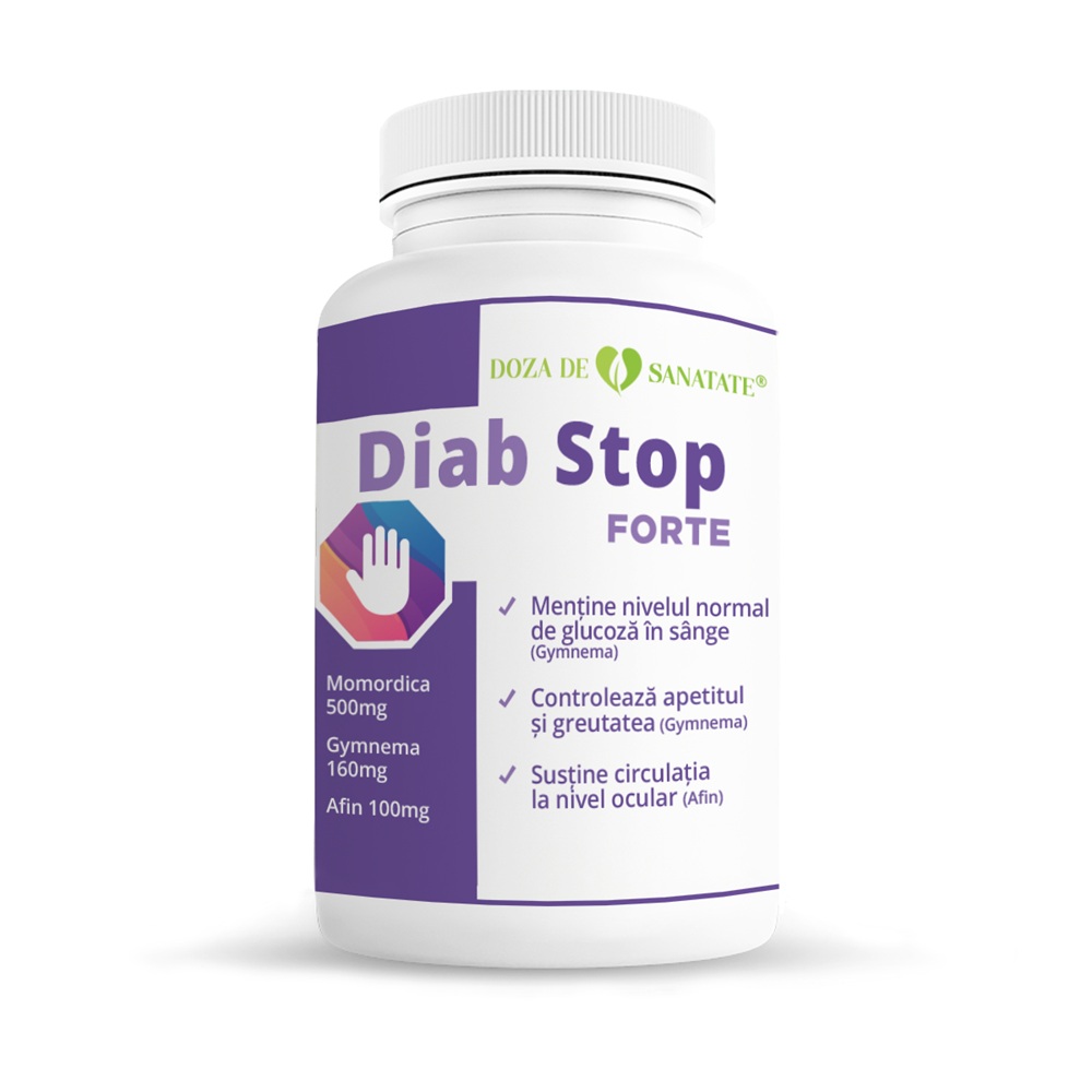 Diab Stop Forte, 30 comprimate, Doza de Sanatate