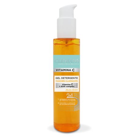 Gel masca de curatare si iluminare cu vitamina C, 150 ml, Clinians