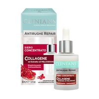 Ser concentrat antirid cu colagen si extract de rodie Antirughe Repair, 30 ml, Clinians