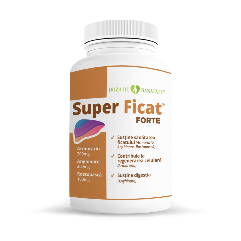 Super Ficat Forte, 30 capsule, Doza de Sanatate